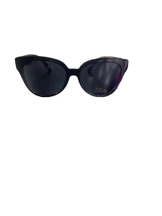 style 016 all black cat eye sunglasses