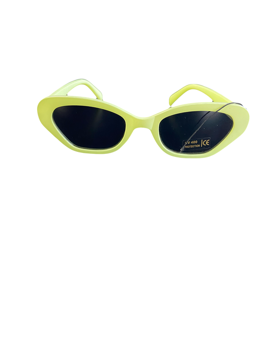 style 001 neon green sunglasses