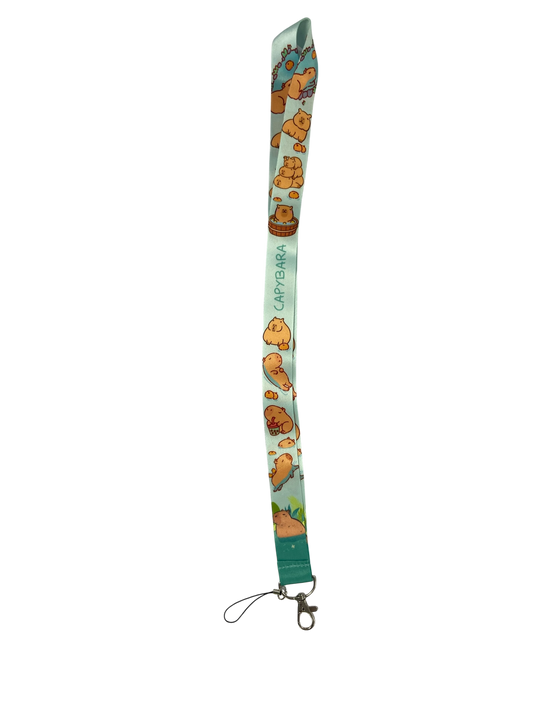 capybara lanyard