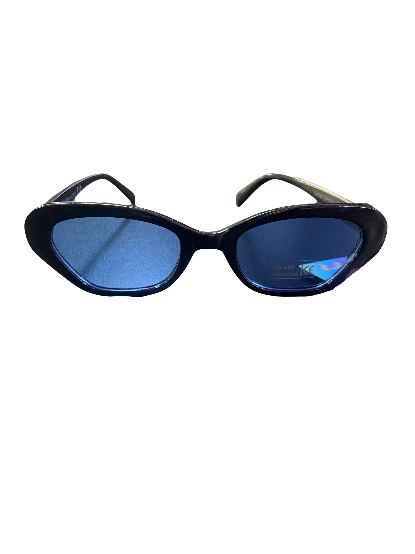 style 012 small butterfly black/blue sunglasses