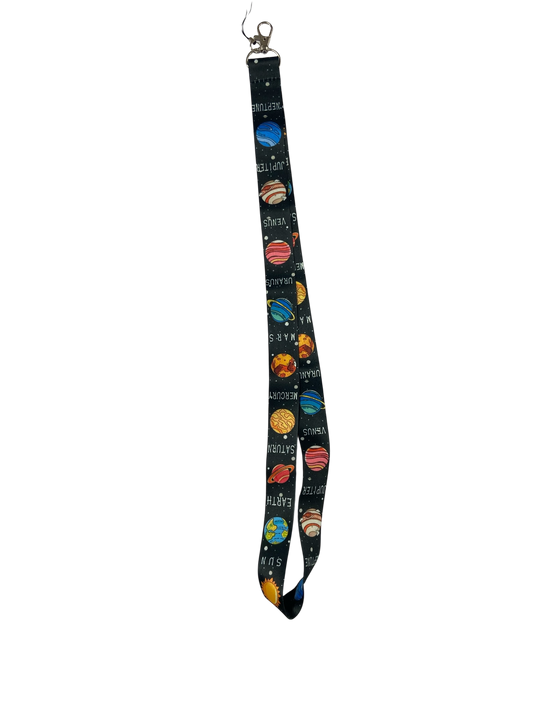 solar system lanyard
