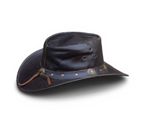 Lure Leather - cowboy hat black