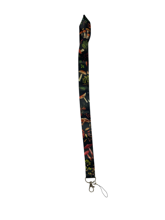 mushroom lanyard