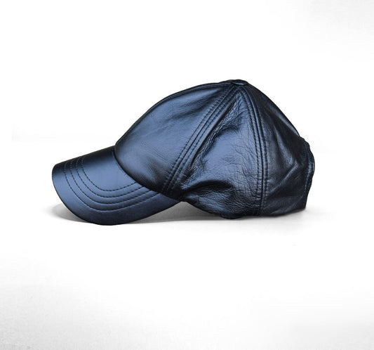 Lure Leather - black baseball cap