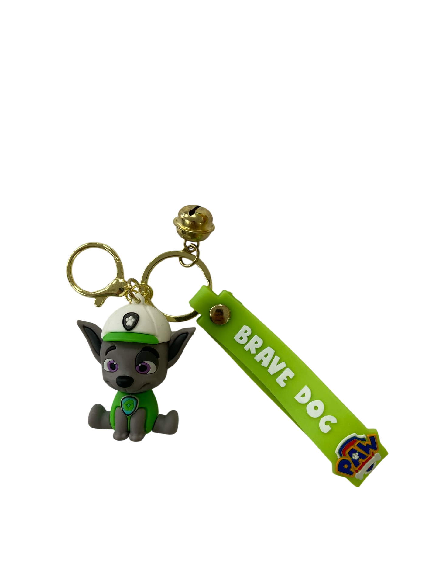paw patrol rocky kids keychain