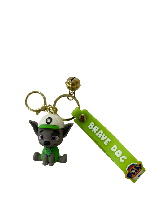 paw patrol rocky kids keychain